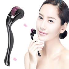 3 In 1 Combo Deal 1 Derma Roller (0.5mm) , Silicone Scalp Massage Brush , Oil Bottle