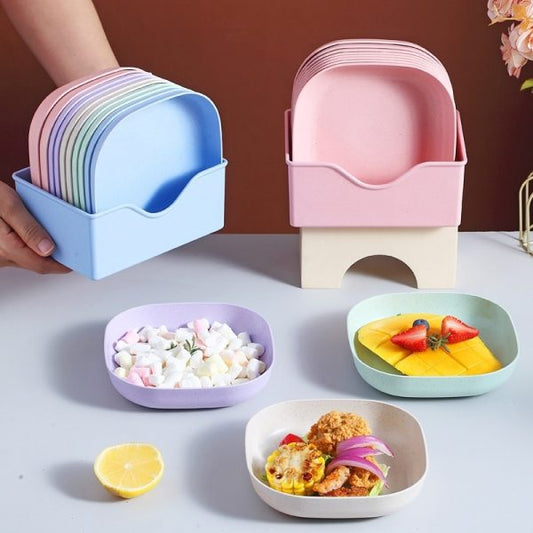 10pcs Creative Snack Plates