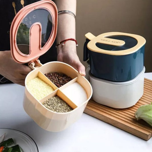 4 In 1 Modern Spice Kit ,Free Spoon
