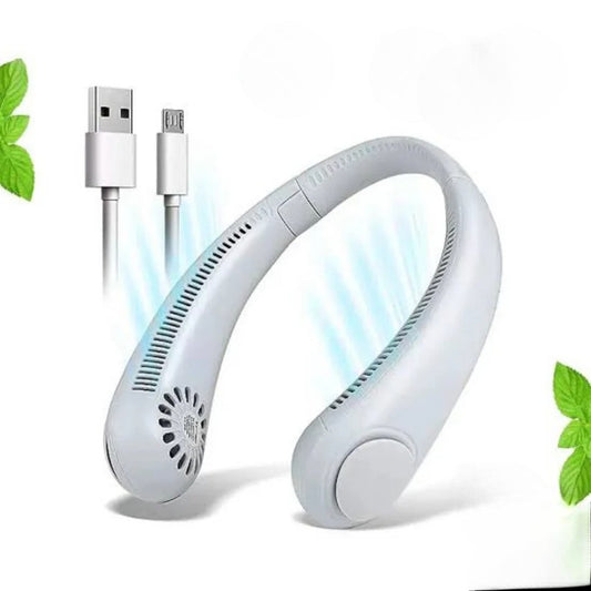 Portable Rechargeable Neck Fan
